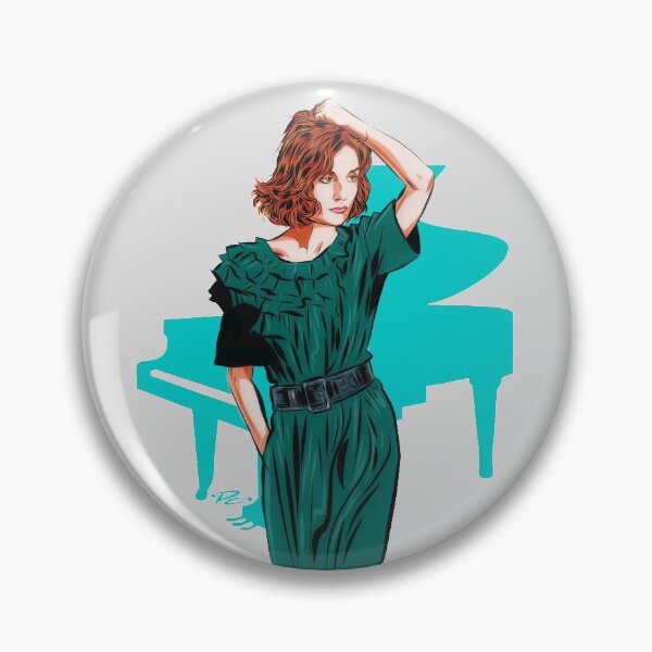 Item preview, Isabelle Huppert - An illustration by Paul Cemmick designed and sold by TIGERDAVER.