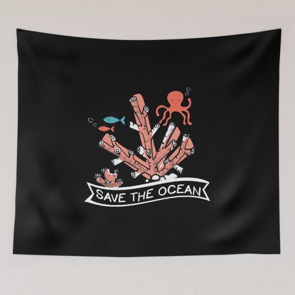 Item preview, Save the ocean climate protection environmental protection designed and sold by lsvds.