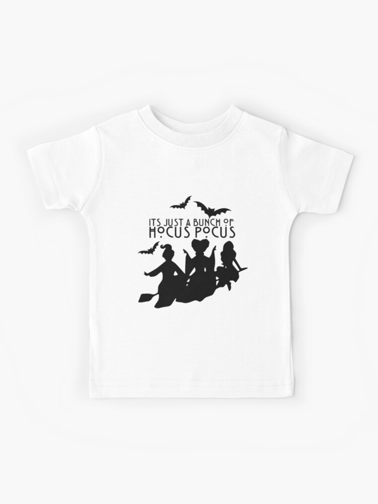 Halloween T Shirt Toddler Boys Girls Its Just A Bunch of Hocus Pocus Shirts Baby Graphic Tees Tops