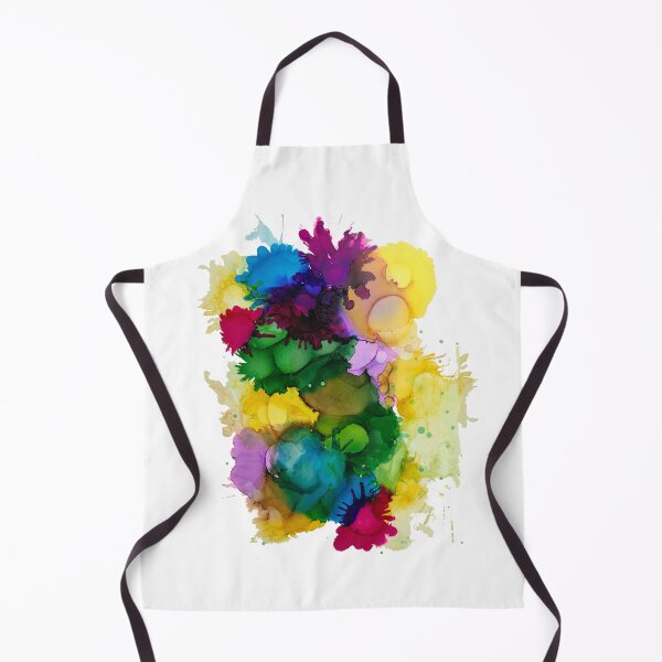 Item preview, Bright colours alcohol ink art "Celebration". designed and sold by Sandra Vincent.