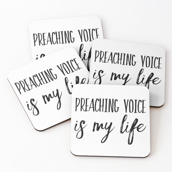 Item preview, Preaching Voice is My Life designed and sold by SerenaBliss.