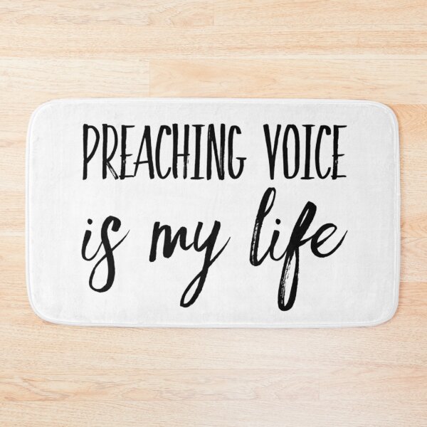 Item preview, Preaching Voice is My Life designed and sold by SerenaBliss.