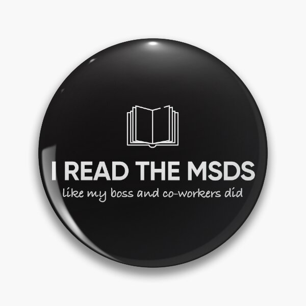 Item preview, I Read the MSDS designed and sold by Zendicow.