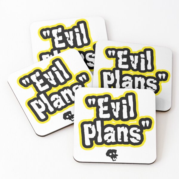 Item preview, Evil Plans designed and sold by OfficeZombies.