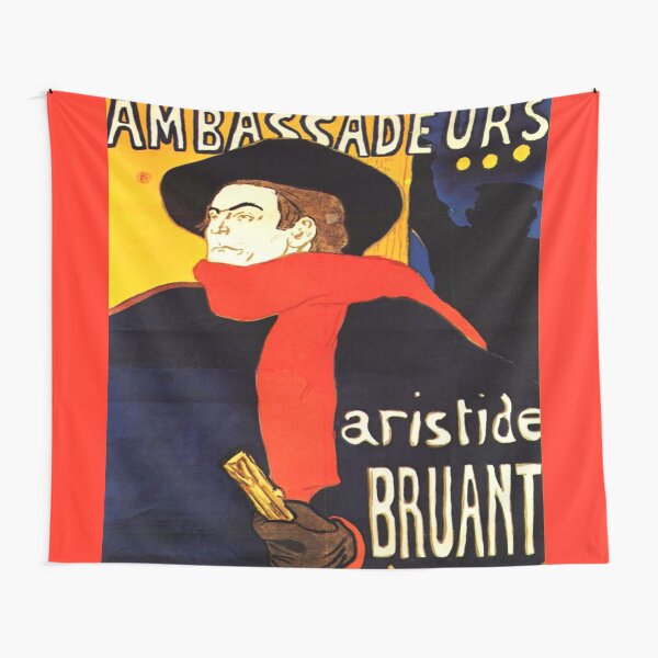Ambassadeurs Aristide Bruant in his cabaret Tapestry