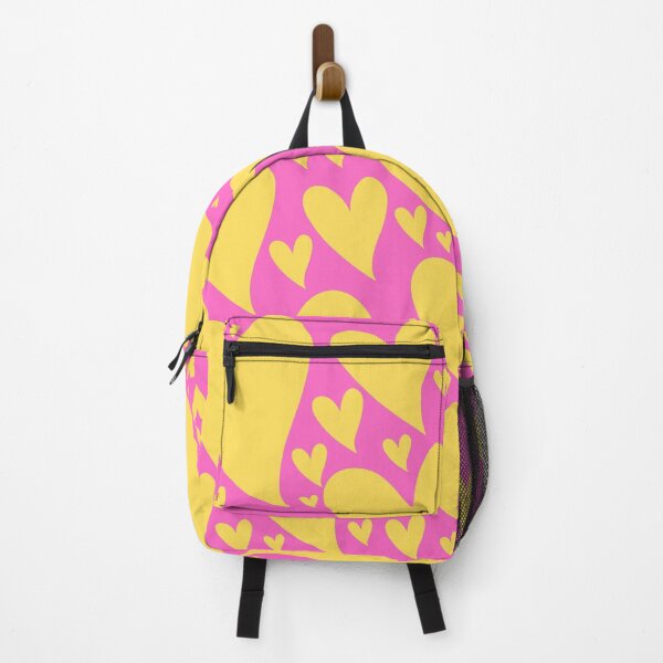 Item preview, POP Hearts - Yellow & Pink designed and sold by Topical Popical.