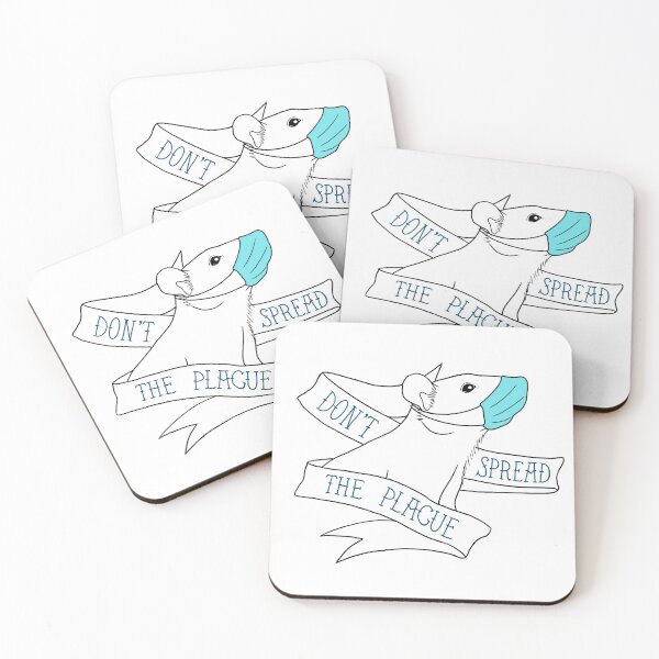 Item preview, "Don't Spread The Plague!" Just Lines designed and sold by Supermouse5000.