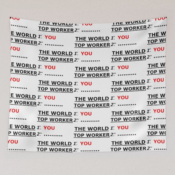 Item preview, WORLD TOP WORKER PERSON FIRST STRONG BEST BRAVE GIFT APPRECIATION CORAGEOUS designed and sold by martinosfr.