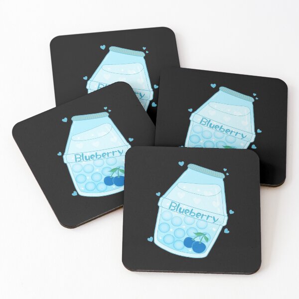 Item preview, Aesthetic Blueberry Drink - black designed and sold by glaiart.