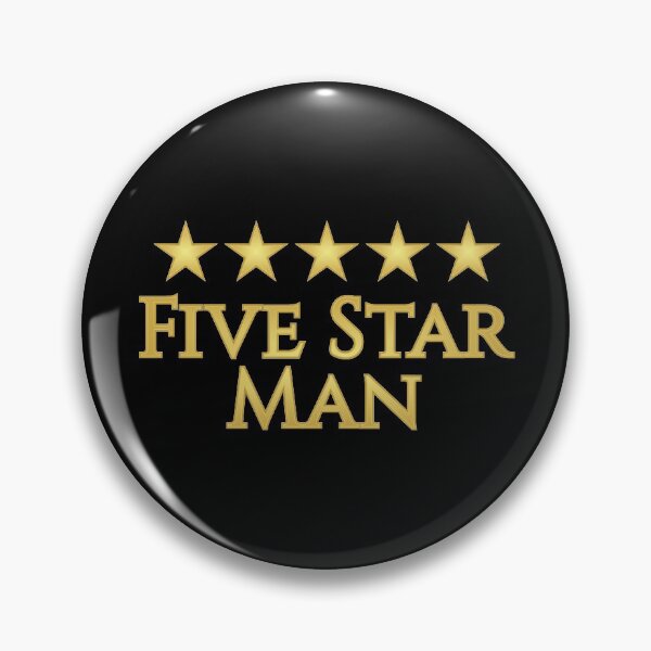 Item preview, Five Star Man designed and sold by Freewheeling.