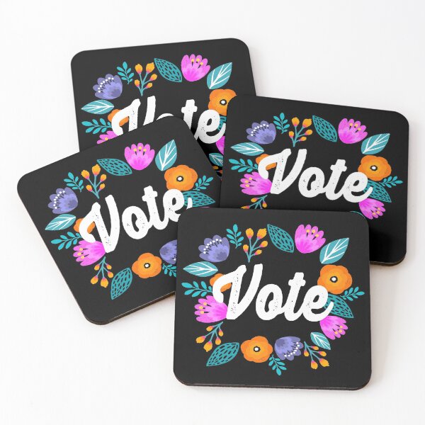 Item preview, VOTE Flower Voter Women designed and sold by MagicBoutique.