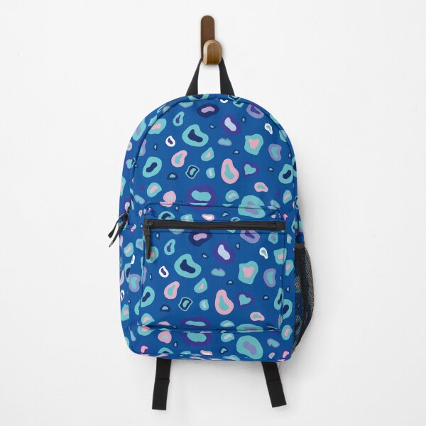 Item preview, Jellybean leopard blue print designed and sold by Sandra Vincent.