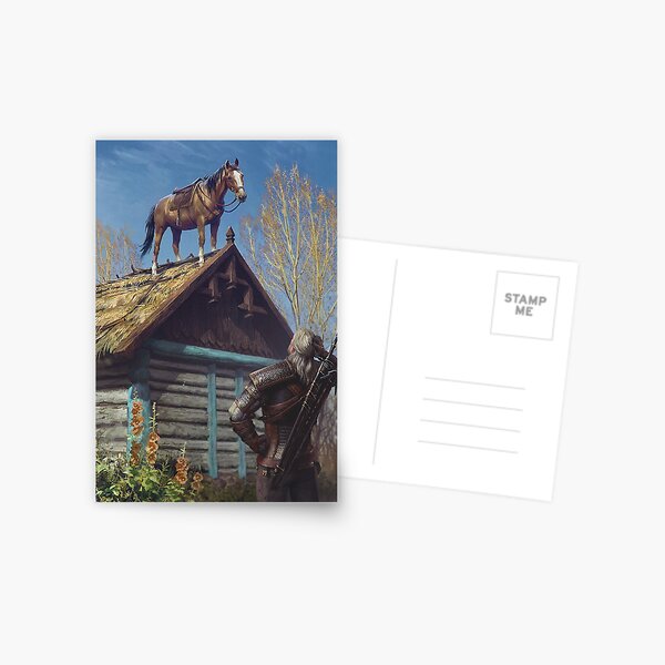 Item preview, Witcher 3 Roach Graphic, Roach on the roof designed and sold by Blupentool.