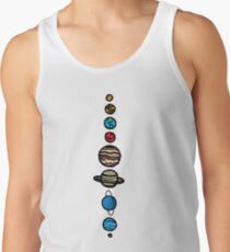 Planeten Farbe Tank Top