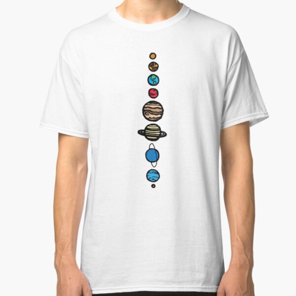 Planets Colour Classic T-Shirt