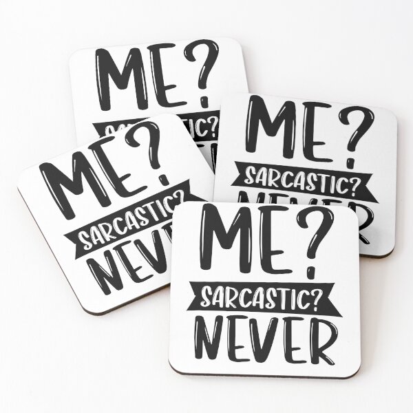 Item preview, Me Sarcastic Never designed and sold by OnlyGoodVibesZ.