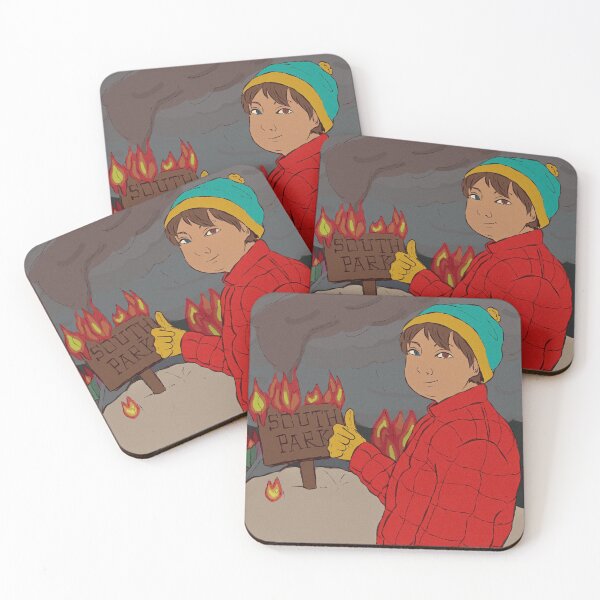 Artikelvorschau, Cartman South Park brennendes Fanart entworfen und verkauft von Nicole Mendes.