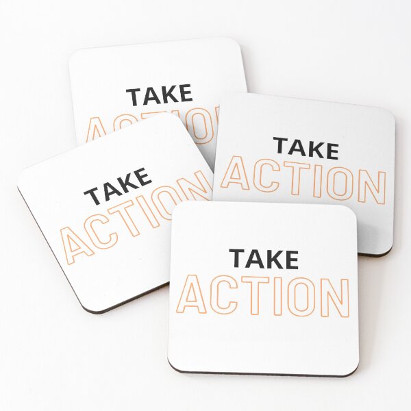 Item preview, Take Action designed and sold by ArtbyCharmante.