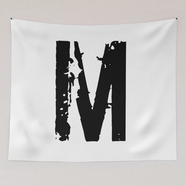 Item preview, Worn Letter M designed and sold by Andersong.