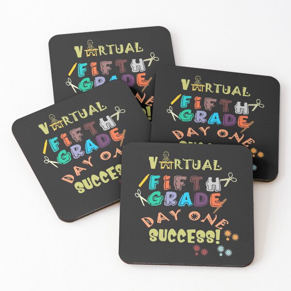 Item preview, Virtual Fifth Grade Day One Success - Cool Retro Art Style Gift Ideas designed and sold by leo121687.