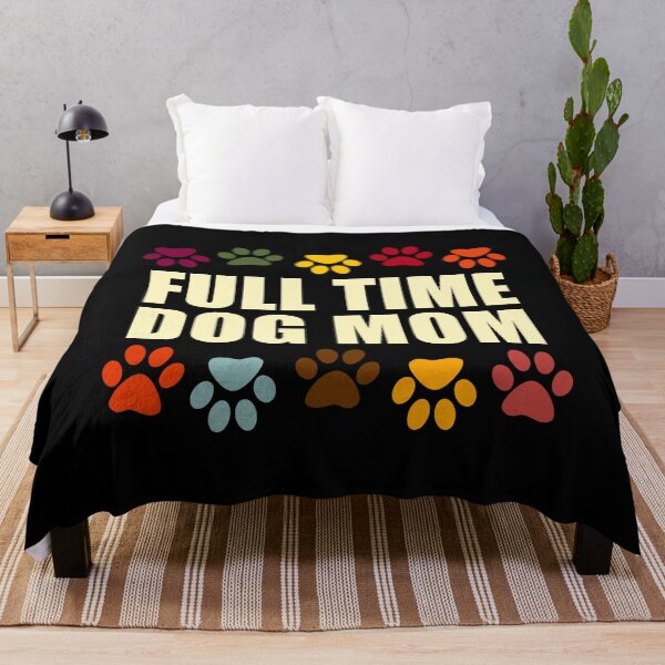 Item preview, Full time Dog Mom designed and sold by MoonsmileProd.