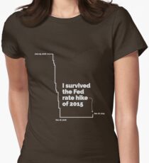 Fed Rate Hike Women's Fitted T-Shirt