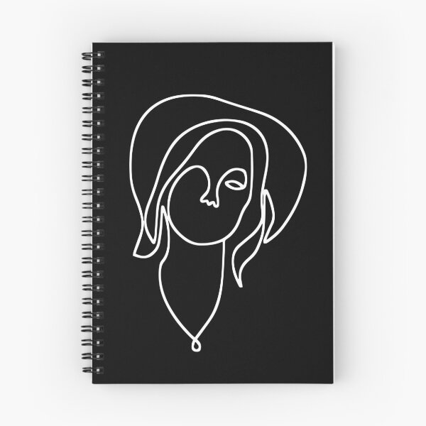 Item preview, Abstract Modern Feminine Line Drawing Portrait Graphic Black designed and sold by RLYGR8.