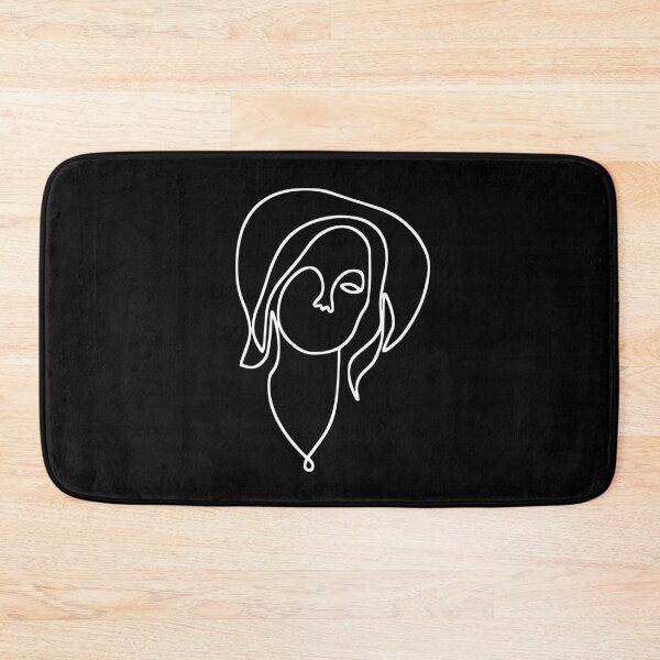 Item preview, Abstract Modern Feminine Line Drawing Portrait Graphic Black designed and sold by RLYGR8.