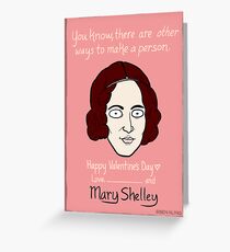 Mary Shelley Greeting Card