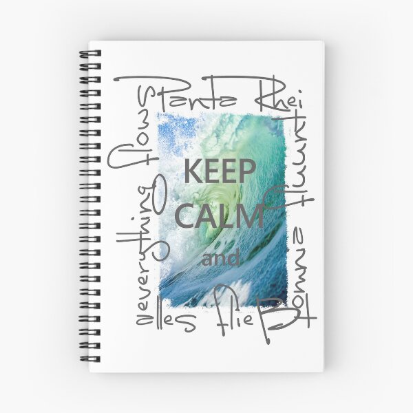 Item preview, Keep calm and everything flows designed and sold by hazelhond.