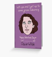 Oscar Wilde Greeting Card