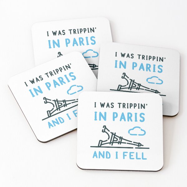 Item preview, I was trippin' in Paris and I Fell designed and sold by PufuMiu.