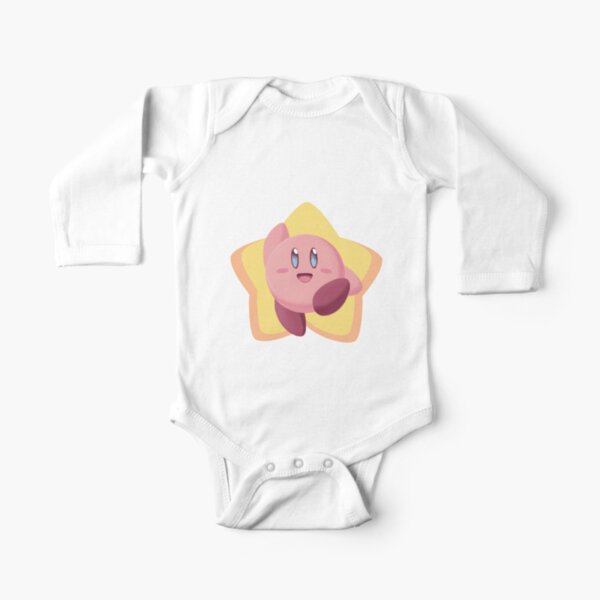 Rainbow Kirby Baby One Piece By Cottonguard Redbubble