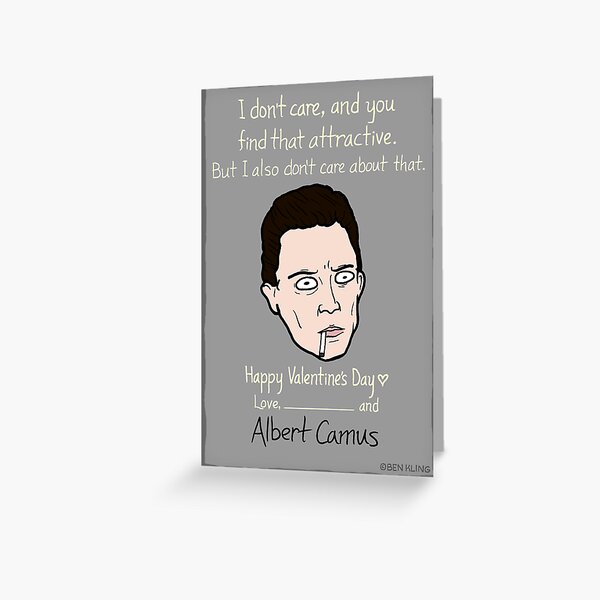 Franz Kafka Greeting Card