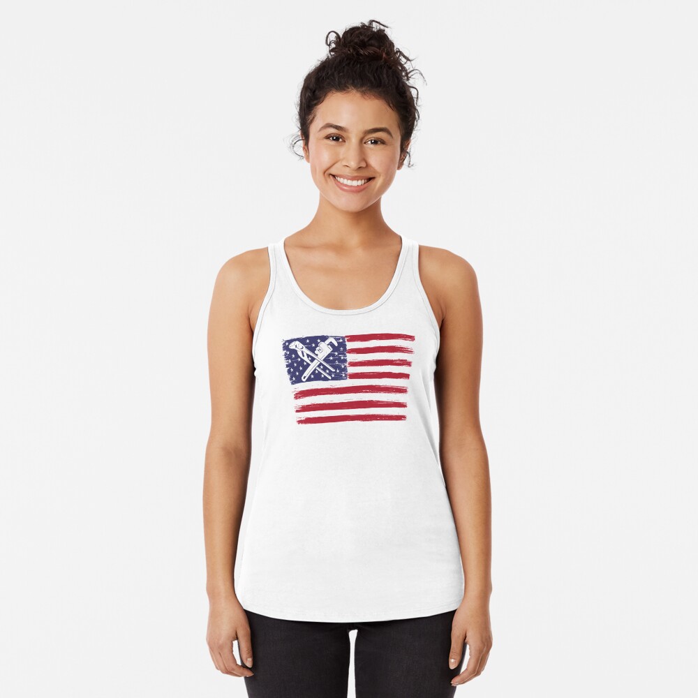 Artikel-Vorschau von Racerback Tank Top, designt und verkauft von playloud.