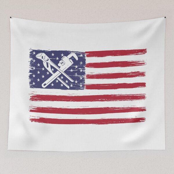 Item preview, American Flag Plumber Gift For Plumbers designed and sold by playloud.