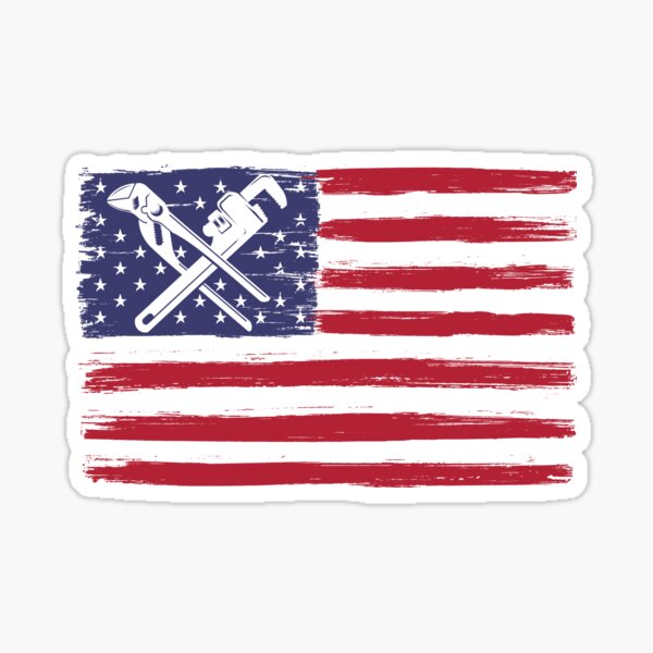 Item preview, American Flag Plumber Gift For Plumbers designed and sold by playloud.