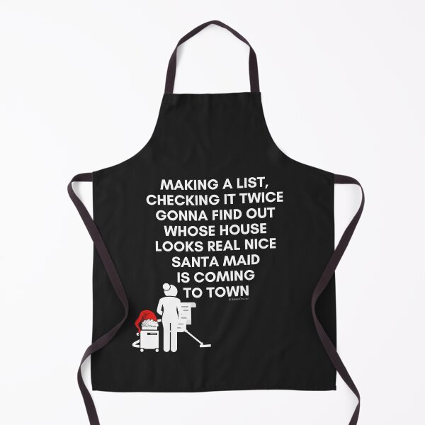 Item preview, Santa Maid, Cleaning Crew, Housekeeping Humor Christmas designed and sold by SavvyCleaner.