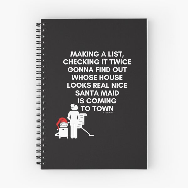 Item preview, Santa Maid, Cleaning Crew, Housekeeping Humor Christmas designed and sold by SavvyCleaner.