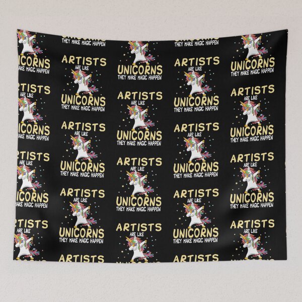Item preview, Artists Are Like Unicorns They Make Magic Happen designed and sold by zedesignn.