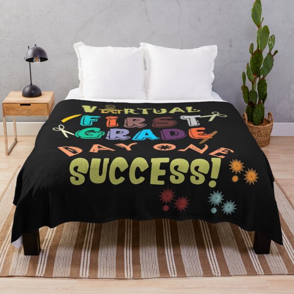 Item preview, Virtual First Grade Day One Success - Cool Retro Art Style Gift Ideas designed and sold by leo121687.