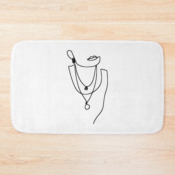 Item preview, Abstract Modern - Feminine Layered Necklaces - Art Line Drawing designed and sold by RLYGR8.