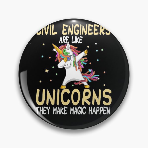 Item preview, Civil Engineers Are Like Unicorns They Make Magic Happen designed and sold by zedesignn.
