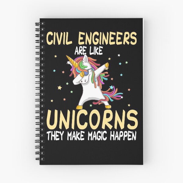Item preview, Civil Engineers Are Like Unicorns They Make Magic Happen designed and sold by zedesignn.