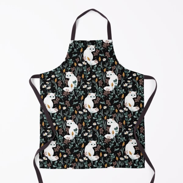 Item preview, Cat in the meadow pattern 2 designed and sold by freeminds.