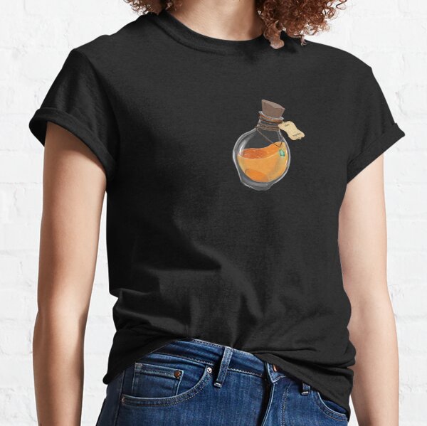 Flasque de Potion Magique 'anti idiots' T-shirt classique