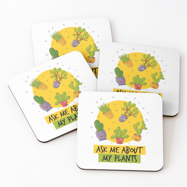 Item preview, Ask Me About My Plants | Funny Cute Cactus And Succulent designed and sold by knapst.