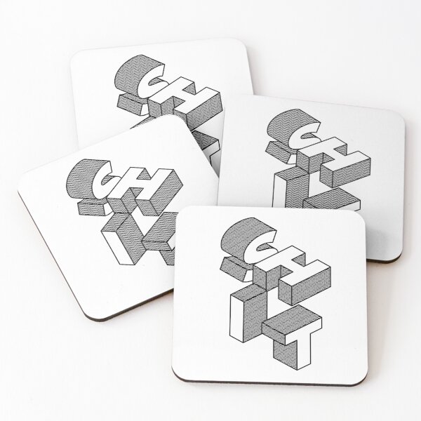 Item preview, SHIT Isometric Block Letters designed and sold by tiptoptees.