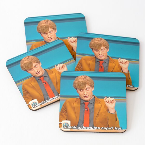 Item preview, Gunning down the cops? Hot - James Acaster designed and sold by CerealKiller071.