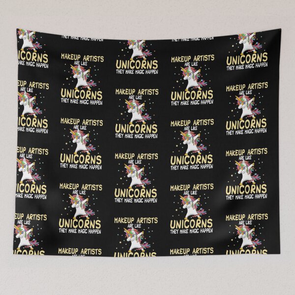 Item preview, Makeup Artists Are Like Unicorns They Make Magic Happen designed and sold by zedesignn.